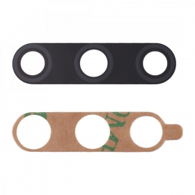 Huawei P40 Lite E cameraglas (zwart)