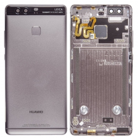 Huawei P9 achterkant behuizing (Titanium Grey) (service pack) (origineel)