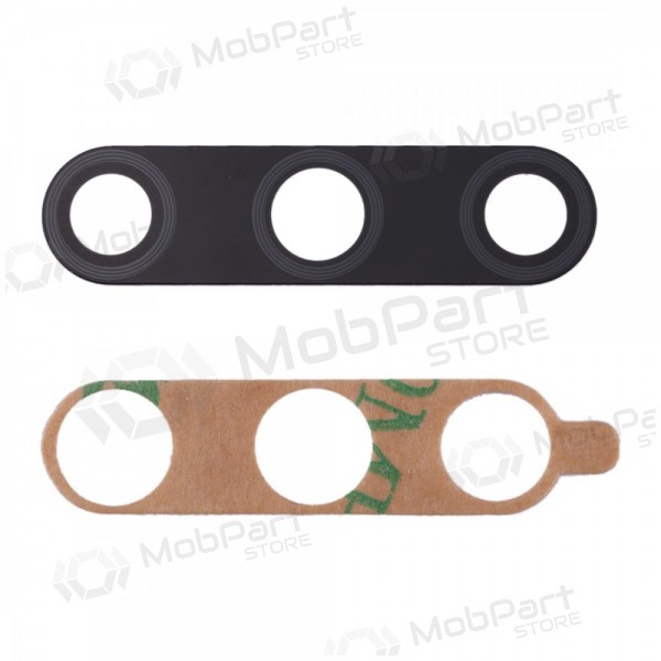 Huawei P40 Lite E cameraglas (zwart)