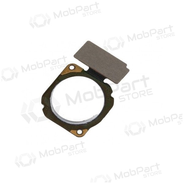 Huawei P8 Lite 2017 / P9 Lite 2017 / Nova 3 / Honor 8 / Honor 9 Lite / Honor Play (vingerafdruk) connector (wit)