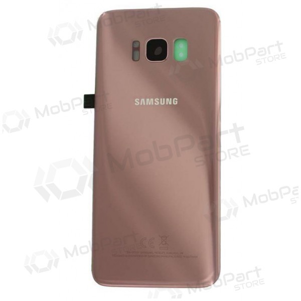 Samsung G950F Galaxy S8 achterkant batterijdeksel roze (Rose Pink) (gebruikt grade B, origineel)