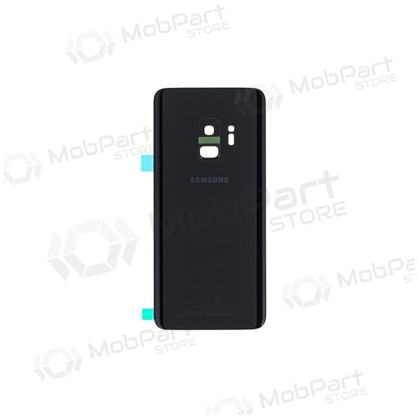 Samsung G960F Galaxy S9 achterklep batterij zwart (Midnight Black) (gebruikt, grade C, origineel)