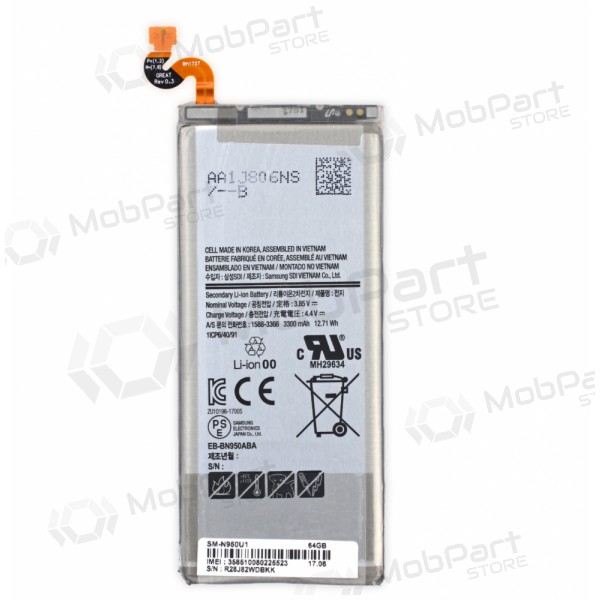 Samsung Galaxy Note 8 batterij, accu (BBN950ABE)