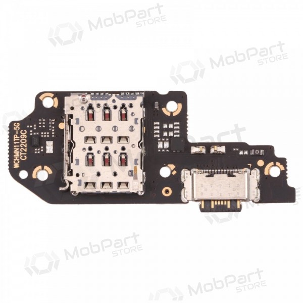 Xiaomi Poco X4 GT 5G oplaadpoort en microfoonconnector (service pack) (origineel)