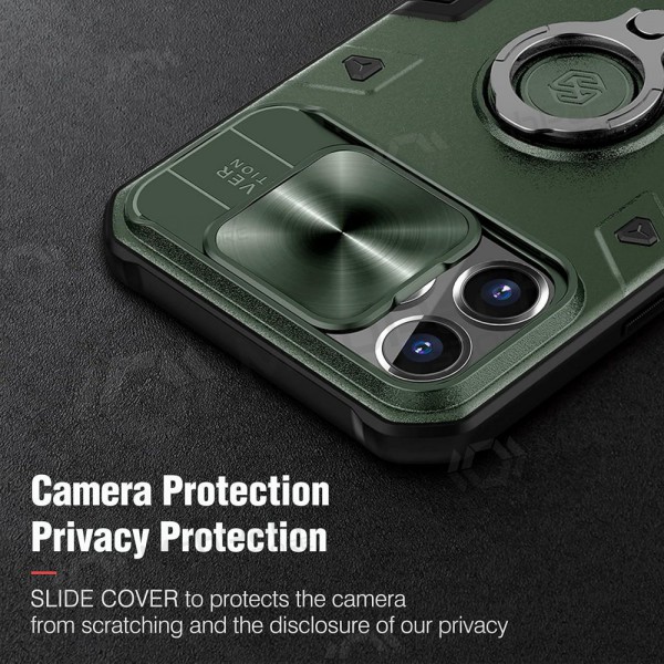 Apple iPhone 14 Pro hoesje Nillkin Armor Pro (groen)