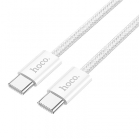 USB kabel Hoco X104 60W USB-C to USB-C 2.0m wit