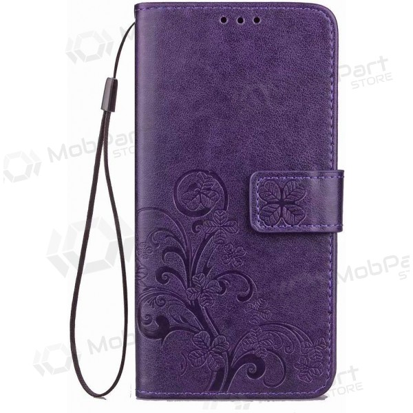 Samsung Galaxy A54 hoesje - Flower Book (paars)