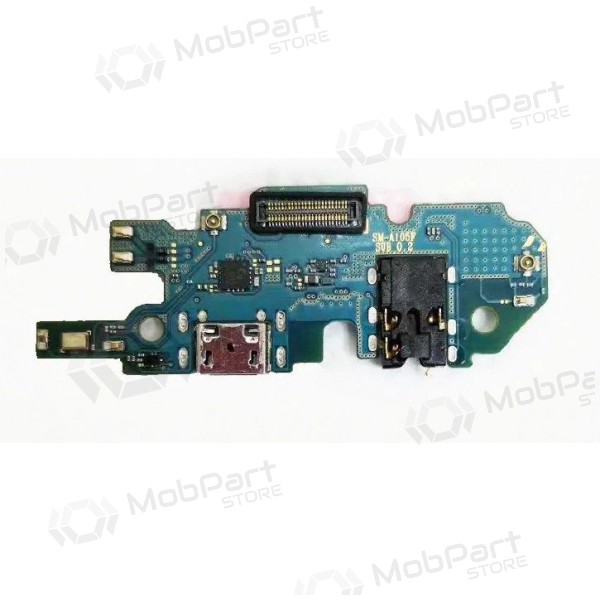 Samsung A105 Galaxy A10 2019 (SUB 0.2) oplaadpoort en microfoonconnector (Single SIM) (service pack) (origineel)
