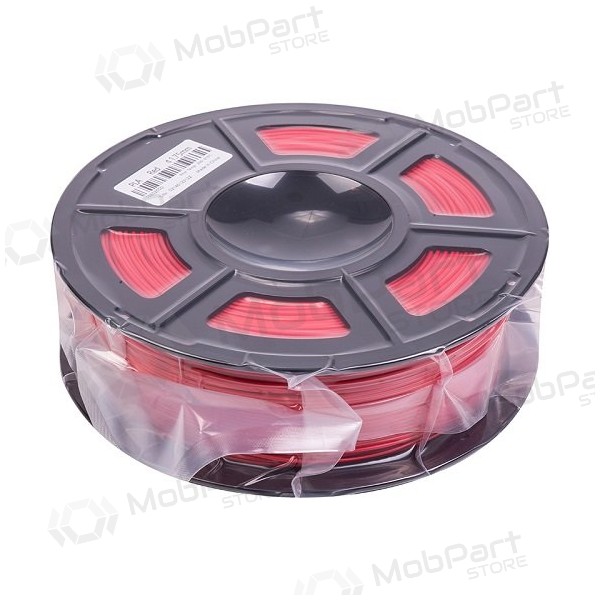 3D printer filament PLA, 1.75mm, 1kg, rood