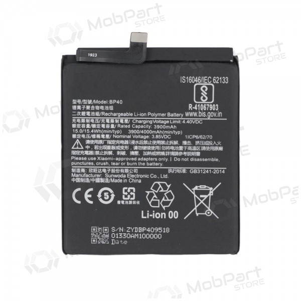 Xiaomi Mi 9T batterij, accu (BP41)