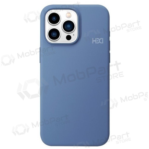 Hoesje HDD Silicone MagSafe Case Samsung S918 S23 Ultra 5G donkerblauw