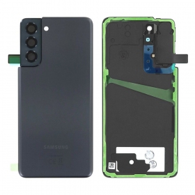 Samsung G991 Galaxy S21 5G achterkant batterijcover (Phantom Grijs) (gebruikt grade C, origineel)