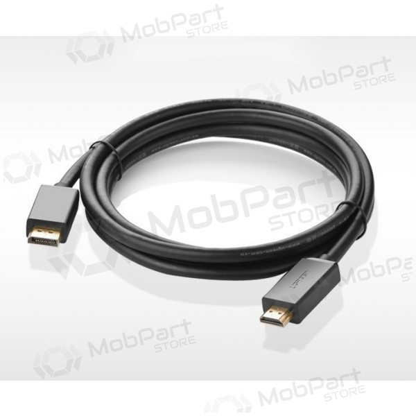 Kabel Ugreen DP101 DisplayPort to HDMI 2.0m zwart