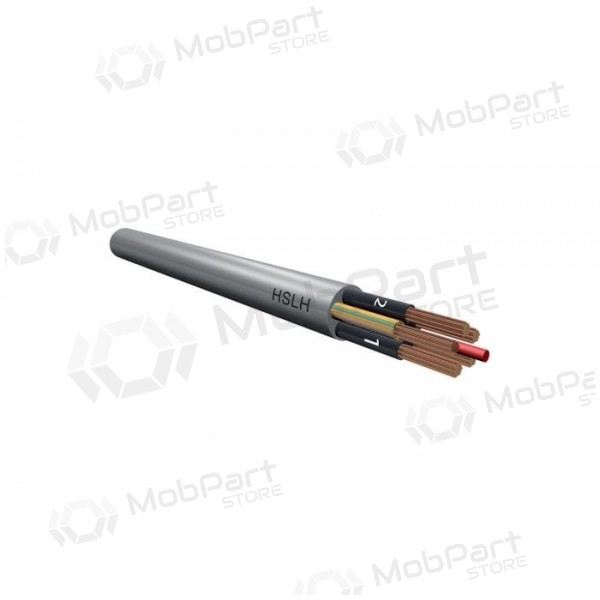 Flexibele kabel Elmat HSLH-JZ 3x1 mm² koper LSZH CPR Cca 300/500 V