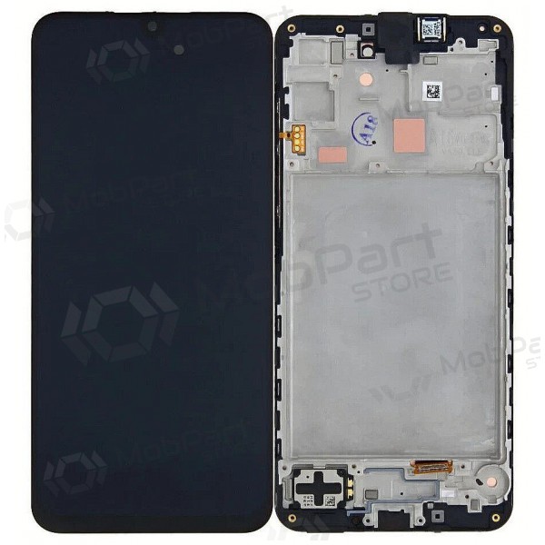 Samsung Galaxy A16 4G scherm (zwart) (met frame) (origineel)