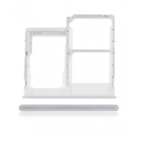 Samsung A315 Galaxy A31 2020 SIM-kaarthouder - baltas - service pack - originalus