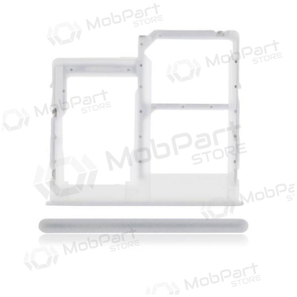 Samsung A315 Galaxy A31 2020 SIM-kaarthouder - baltas - service pack - originalus