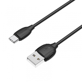 USB kabel Borofone BX19 USB-A to USB-C 1.0m zwart