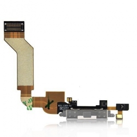 Apple iPhone 4S oplaadpoort connector (wit)
