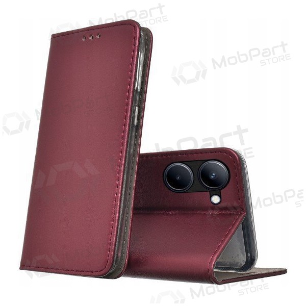 Samsung Galaxy A37 hoesje - Smart Magnetic (bordeaux)