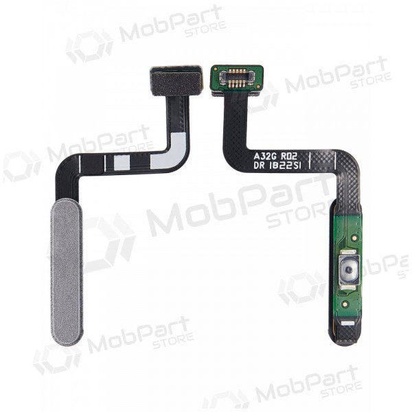 Samsung A326 Galaxy A32 5G Vingerafdruk aan/uit-knop flexkabel (wit) (service pack) (origineel)