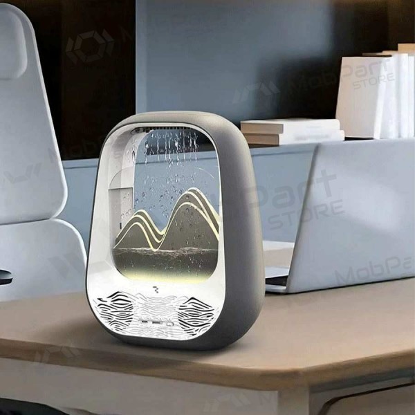 Ontspannende bluetooth-luidspreker met RGB-verlichting Relaxing Rain zwart