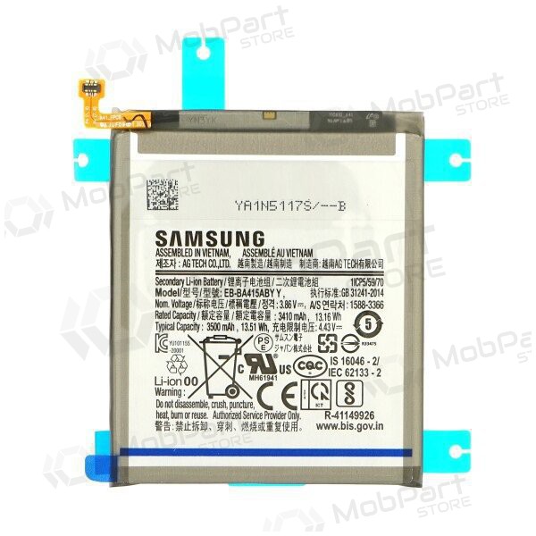 Samsung Galaxy A41 batterij, accu (origineel)