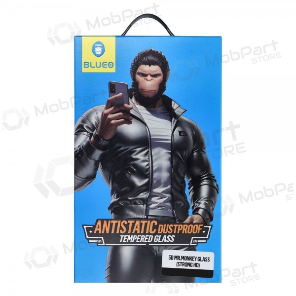 Apple iPhone 12, 12 Pro screenprotector - 5D Mr. Monkey Glass (Strong HD)