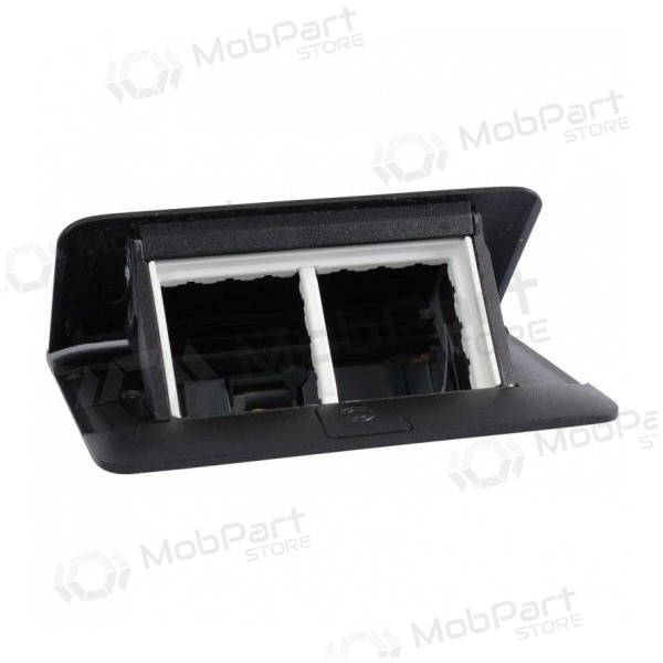 Įleidžiama modulinė dėžutė 4 mod. Legrand 654002 (zwart, metalinė)