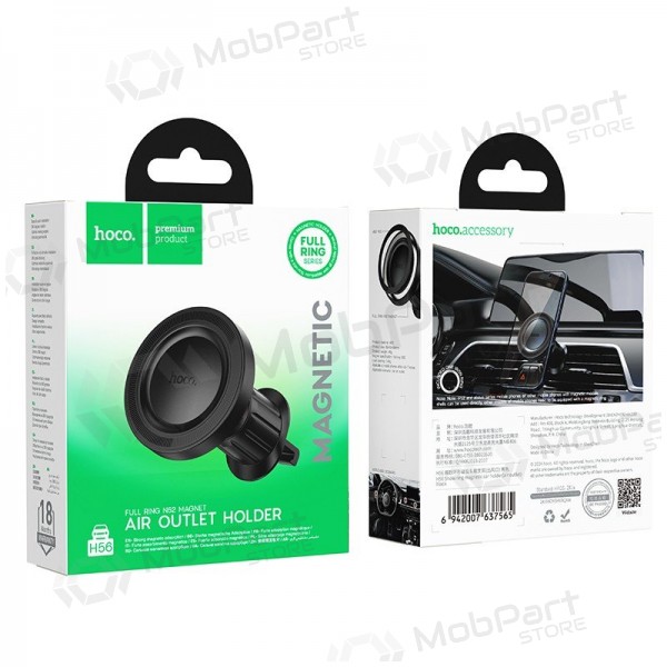 Autotelefoonhouder Hoco H56 (air vent) zwart