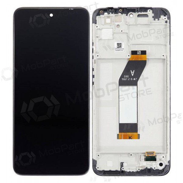 Xiaomi Redmi 10 2022 scherm (zwart) (met frame) (Premium)