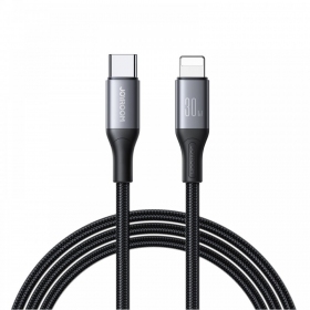USB kabel Joyroom S-A28 USB-C to Lightning 30W 1.0m zwart