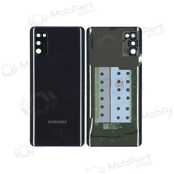 Samsung A415 Galaxy A41 2020 Achterkant batterijklep - juodas - naudotas grade C, originalus
