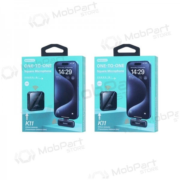 Microfoon Remax K11 USB-C zwart