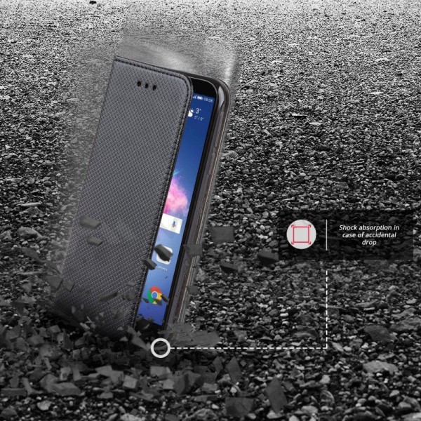 Samsung Galaxy A37 wallet case - Smart Magnet (zwart)