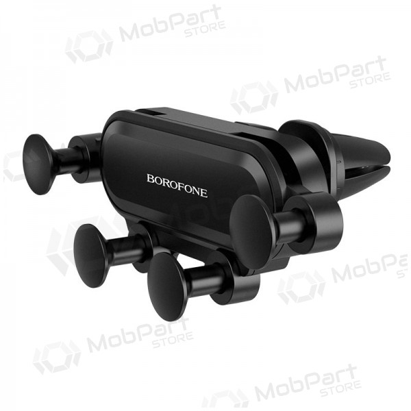 Universele autotelefoonhouder Borofone BH19 voor ventilatieroosters, zwart