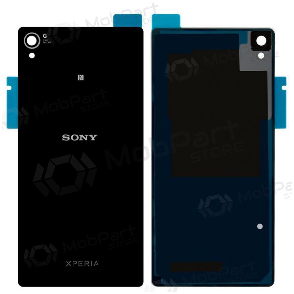 Sony Xperia Z3 D6603 achterste batterijdeksel (zwart)