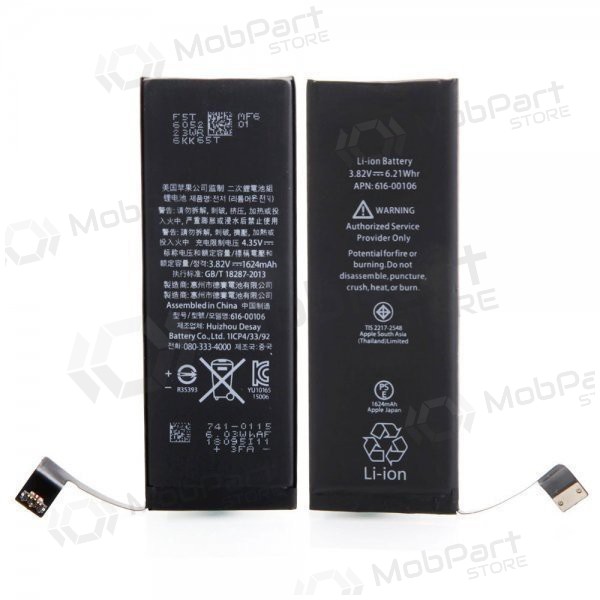 Apple iPhone SE batterij (1624mAh) - Premium