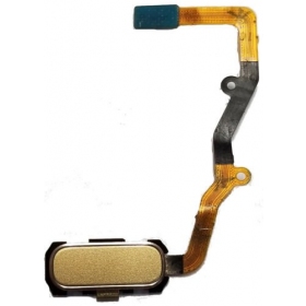 Samsung - G935F Galaxy S7 Edge HOME mygtuko jungtis (auksinė)