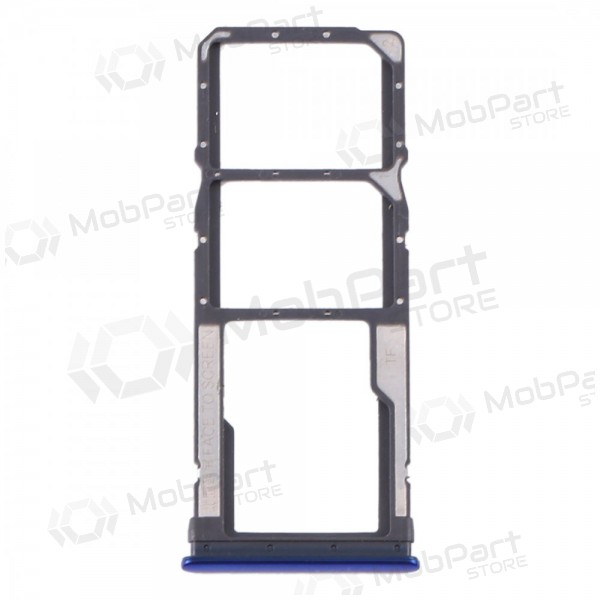 Xiaomi Redmi Note 8 / Redmi Note 8 2021 SIM-kaarthouder blauw (Neptune Blue)