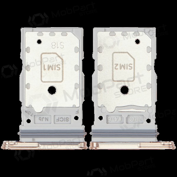 Samsung Galaxy S25, S25+ Dual SIM-lade (roze / goud) (origineel)