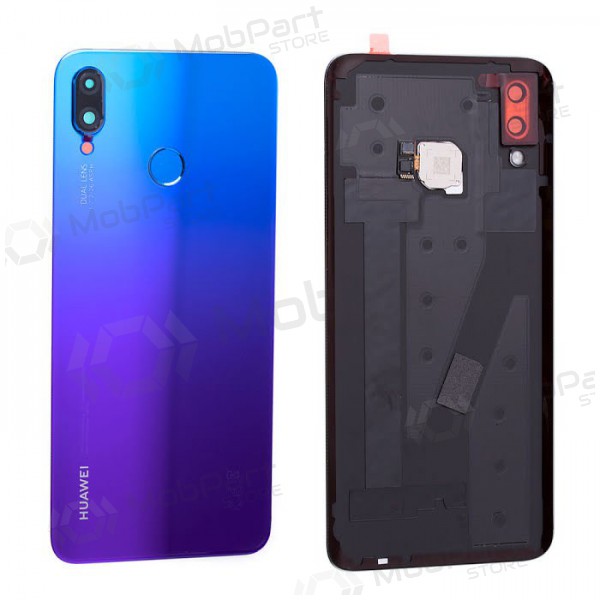 Huawei P Smart Plus achterzijde batterijdeksel (blauw) (gebruikt graad A, origineel)