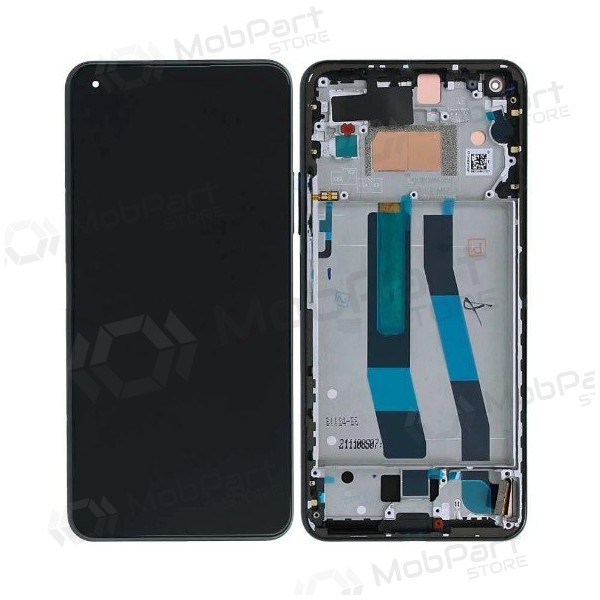 Xiaomi Mi 11 Lite, Mi 11 Lite 5G NE scherm (zwart) (met frame) (Premium)
