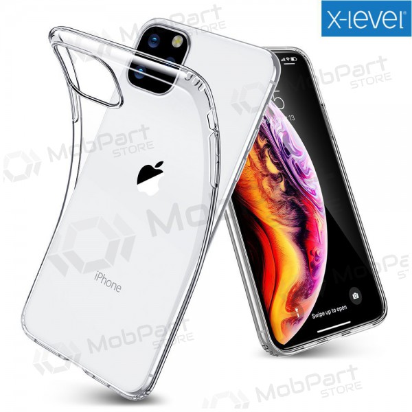 Apple iPhone 15 Pro hoesje "X-Level Antislip" (transparant)