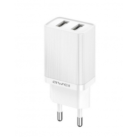 Lader Awei C15-EU 2xUSB-A 10W wit
