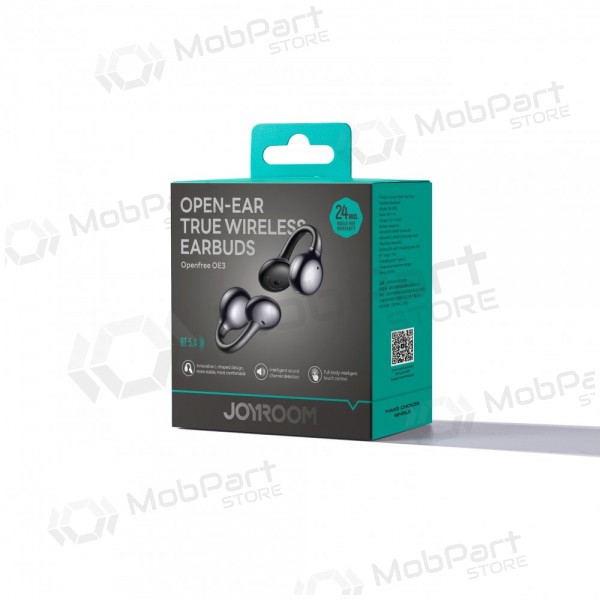 Draadloze hoofdtelefoon met microfoon Joyroom JR-OE3 Bluetooth 5.4 USB-C grijs.