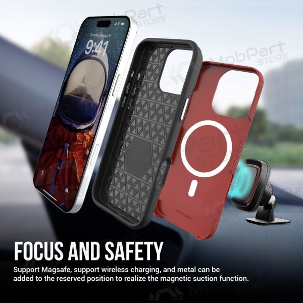 Apple iPhone 17 Pro hoesje - Perfectionists (rood)