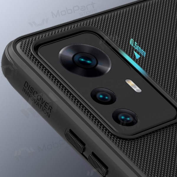 Xiaomi Redmi Note 12 / Note 12 4G hoesje Nillkin Frosted Shield (rood)