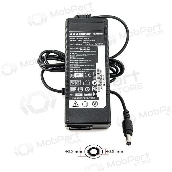 LENOVO 72W: 16V, 4.5A laptopoplader