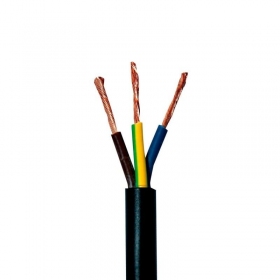 Flexibele kabel OMY 3x1.5 mm² koperen PVC 100 m rol